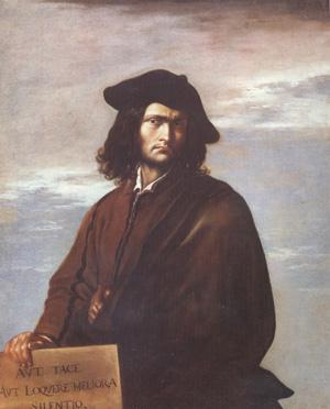 Salvator Rosa self-Portrait (nn03) oil painting image